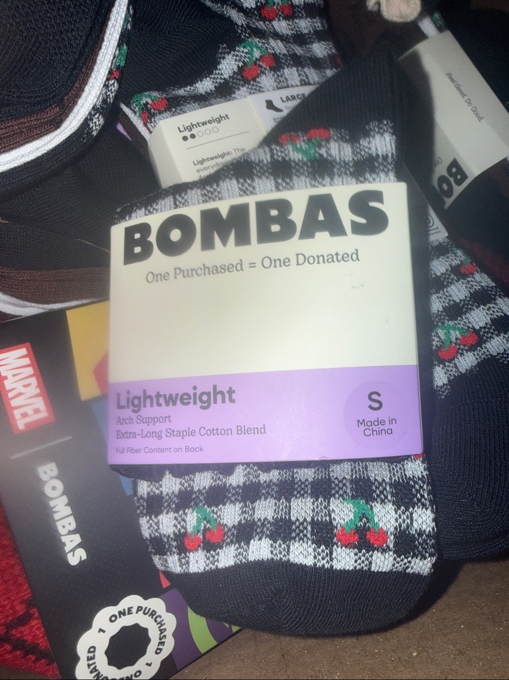 NWT Bombas Women’s Ruffle Rib Quarter 4 Sock Pack Small